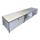 Meuble TV USM Haller blanc pur