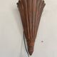 Asian wall lamp electrified wood