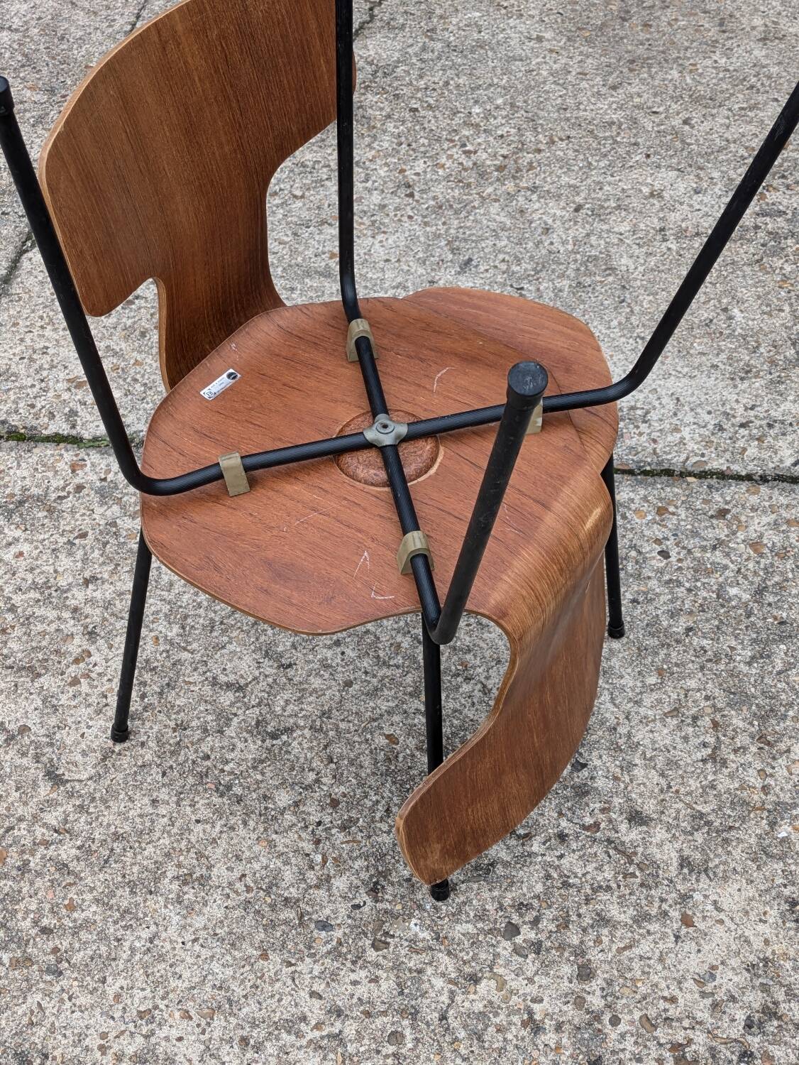 Pair of Hammer Chairs, Hammer, Model 3103 by Arne Jacobsen for Fritz Hansen, 1960s vintage