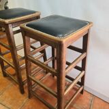 Oak bar stools