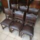 Lot de 6 chaises Henri II