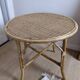 Vintage rattan table 50 years 60 for children