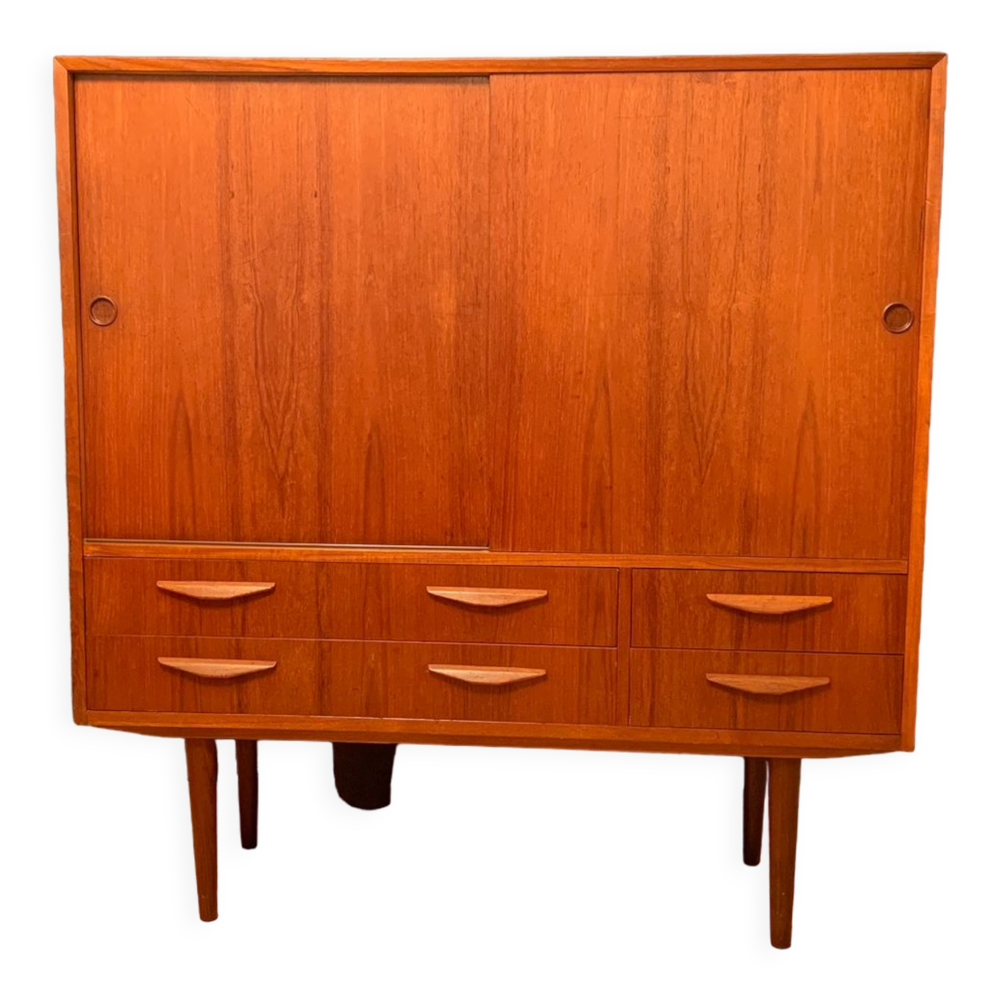 Teak sideboard, denmark, 1960s