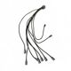 Catellani & Smith / early flexible Turciu 9 hanging lamp by Enzo Catellani / numbered