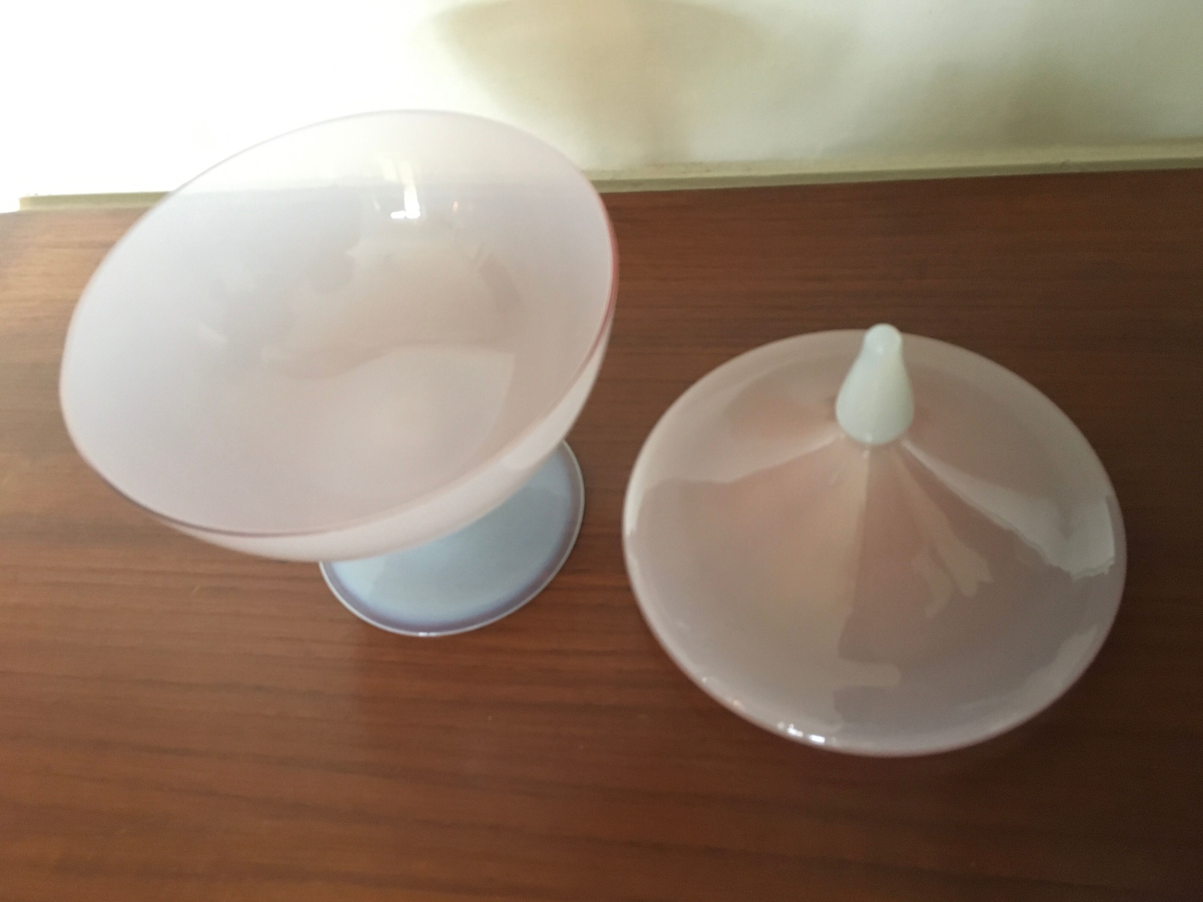 Candy on pink opaline foot