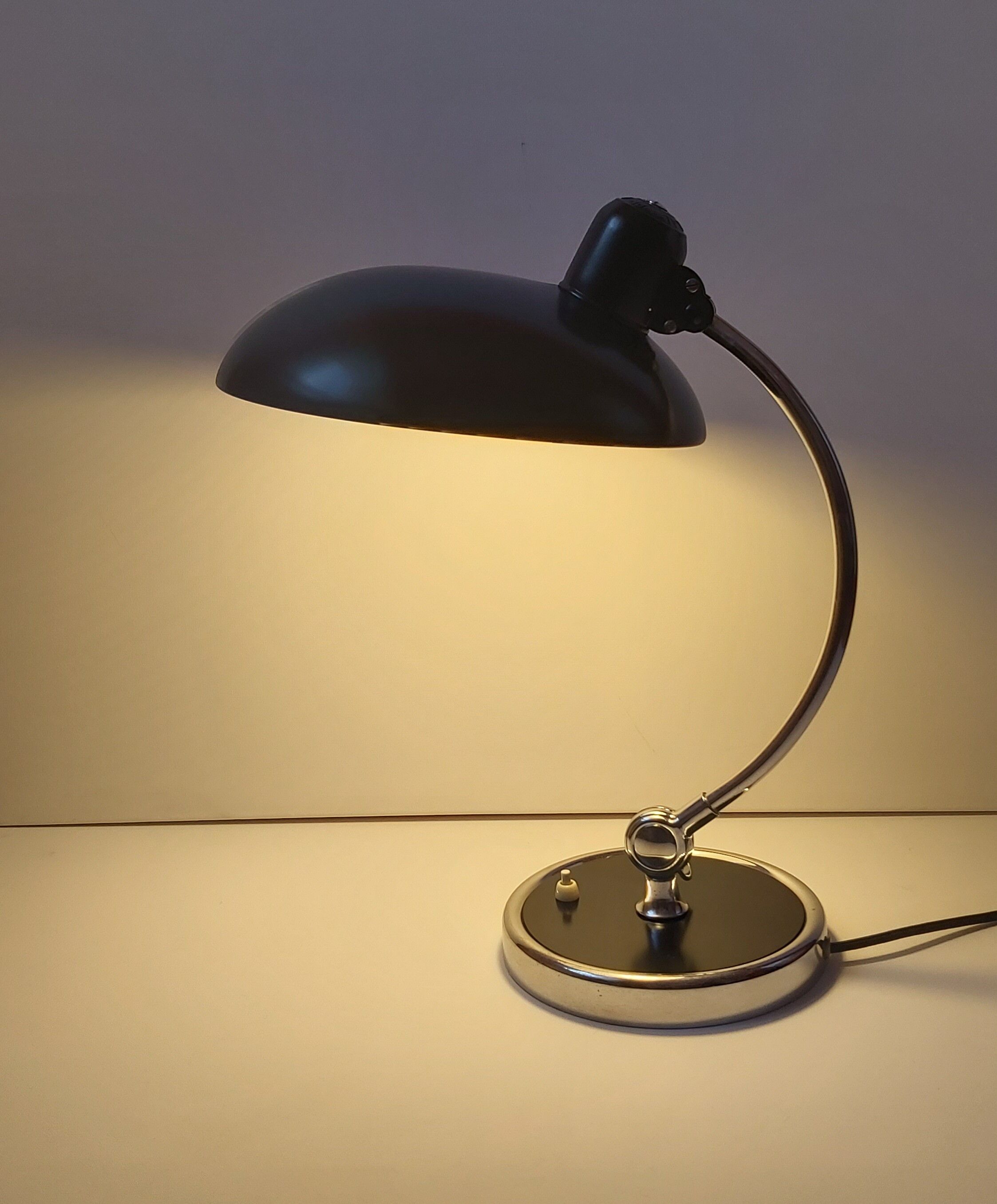Desk lamp by C. Dell for Kaiser Idell, Germany, 1950