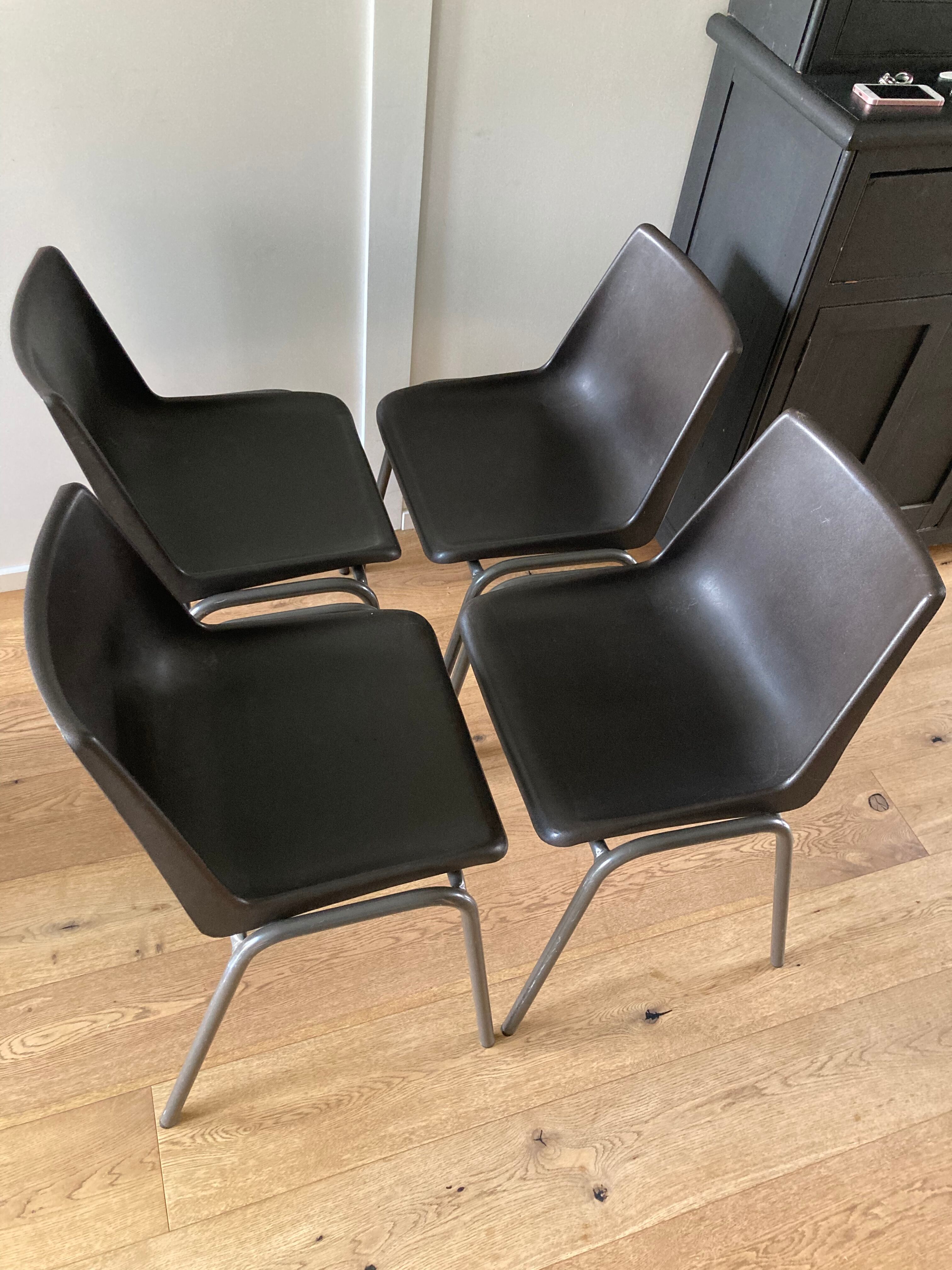 Set of 4 Chairs Unic Design year 90 '