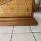 Buffet, vintage wicker commode in Riviera style, 1970s.
