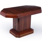 Table basse Art déco française en bois de rose c 1920