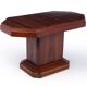 French Art deco rosewood coffee table c 1920