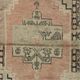 Vintage Turkish Oriental Rug. Ca 1960. One of a kind Handmade Village Rug. 100% Wool