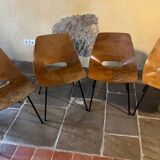 Pierre Guariche Barrel Chairs Steiner Edition