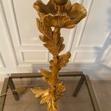 Sculptural bronze lamp, Fondica, Paris