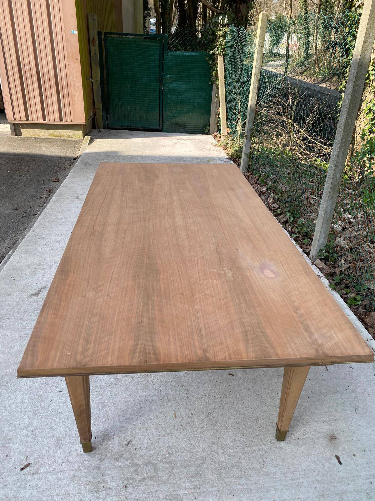 Imperial extendable dining table in raw oak 300cm