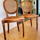 Chaises anciennes médaillon