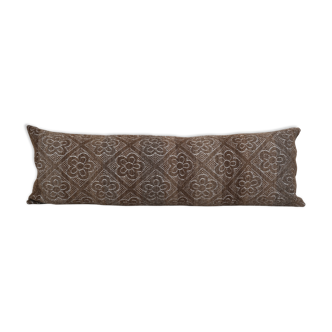 16" x 46" queen boho woven bedding kilim pillow cover