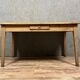 Louis XVI style desk in stripped wood from around 1800.