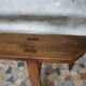 Banc de ferme merisier