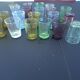 20 verres biot en verre souffle