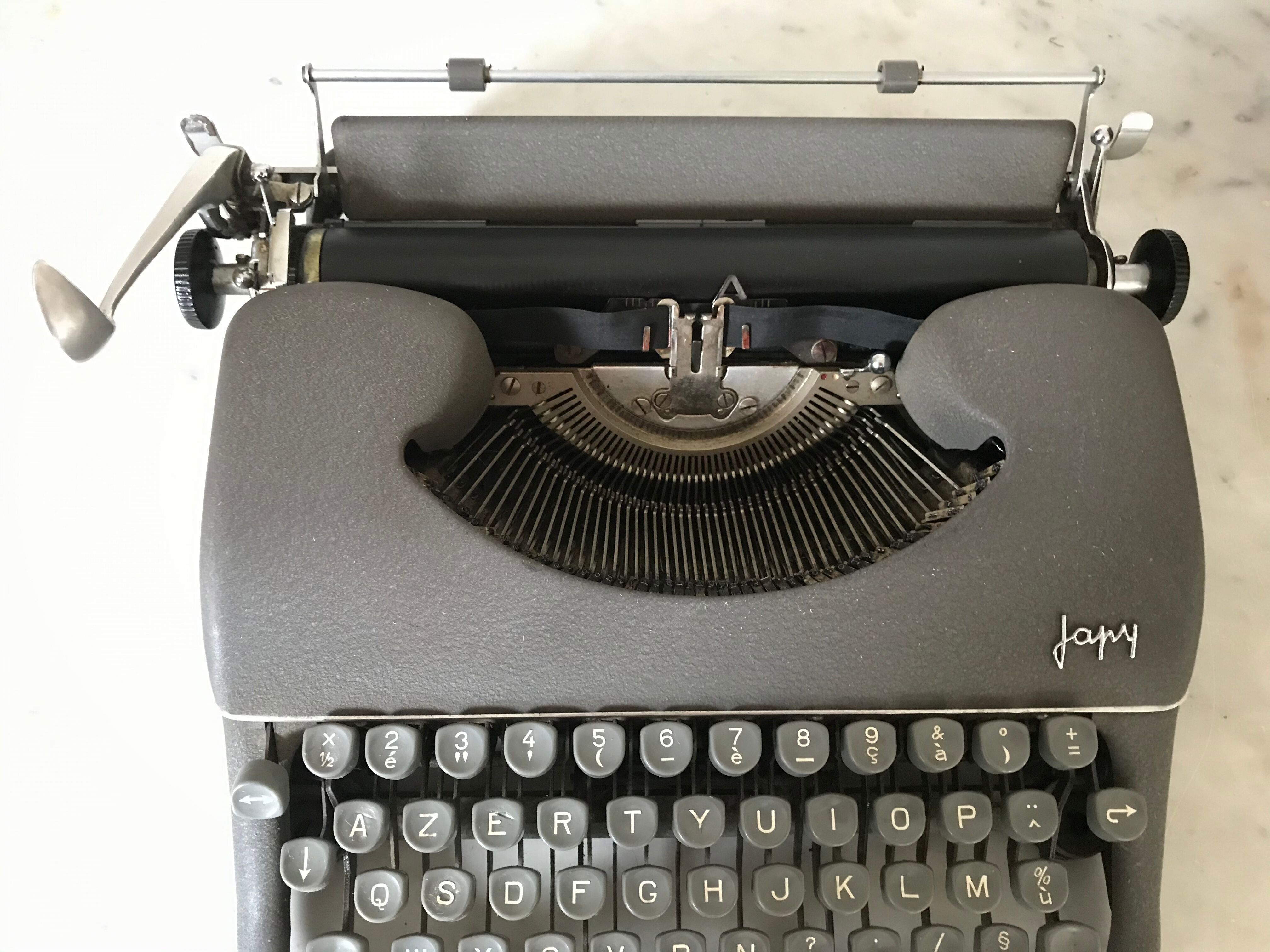 Typewriter Japy circa 1950