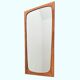 Vintage Scandinavian mirror, beveled glass