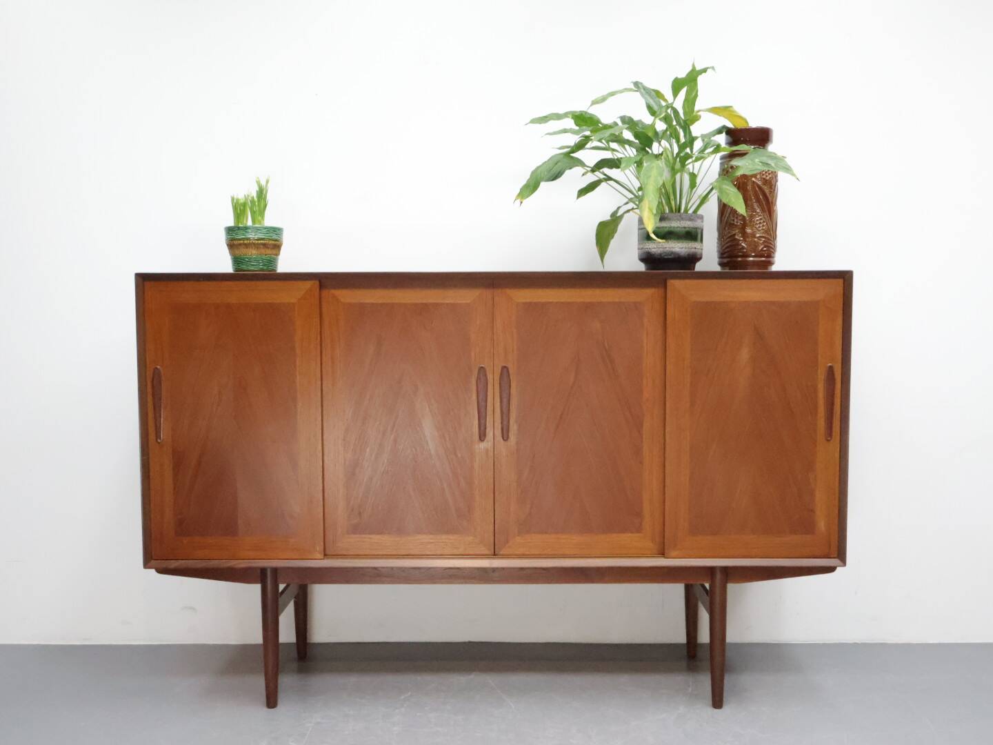 Vintage wandmeubel teak Deens