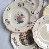 Vintage soup plates