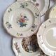 Vintage soup plates