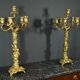 Bronze Candelabra, after J-A. Meissonnier, Rococo style, Napoleonic era