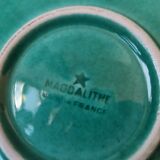 Set of 2 vintage Magdalithe plates made in France