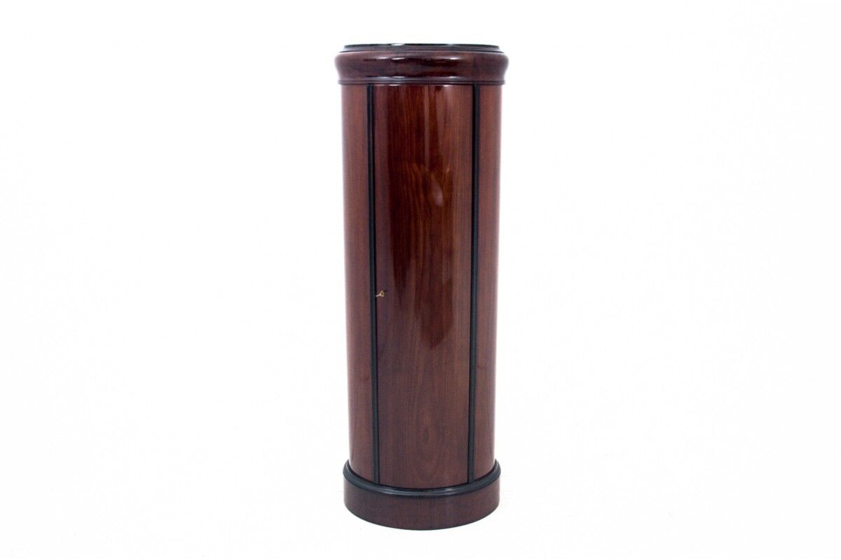 Biedermeier bollard cabinet, Sweden, 1870s. Restored