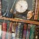 Table display cabinet of curiosities