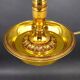 Bronze Bouillotte Lamp in Solid Empire Style Five Lights * Lucien Ga