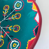 Great bohemian folk salad bowl