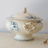 Soup bowl or salad bowl model Pornic, H. Boulenger & Cie, Terre de Fer, French manufacture