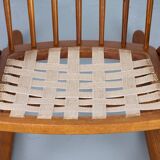 Midcentury Teak Rocking Chair by Frank Reenskaug for Bramin, 1960s