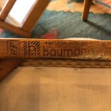 4 vintage Baumann chairs