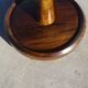 Solid wood pedestal table, Ø60cm