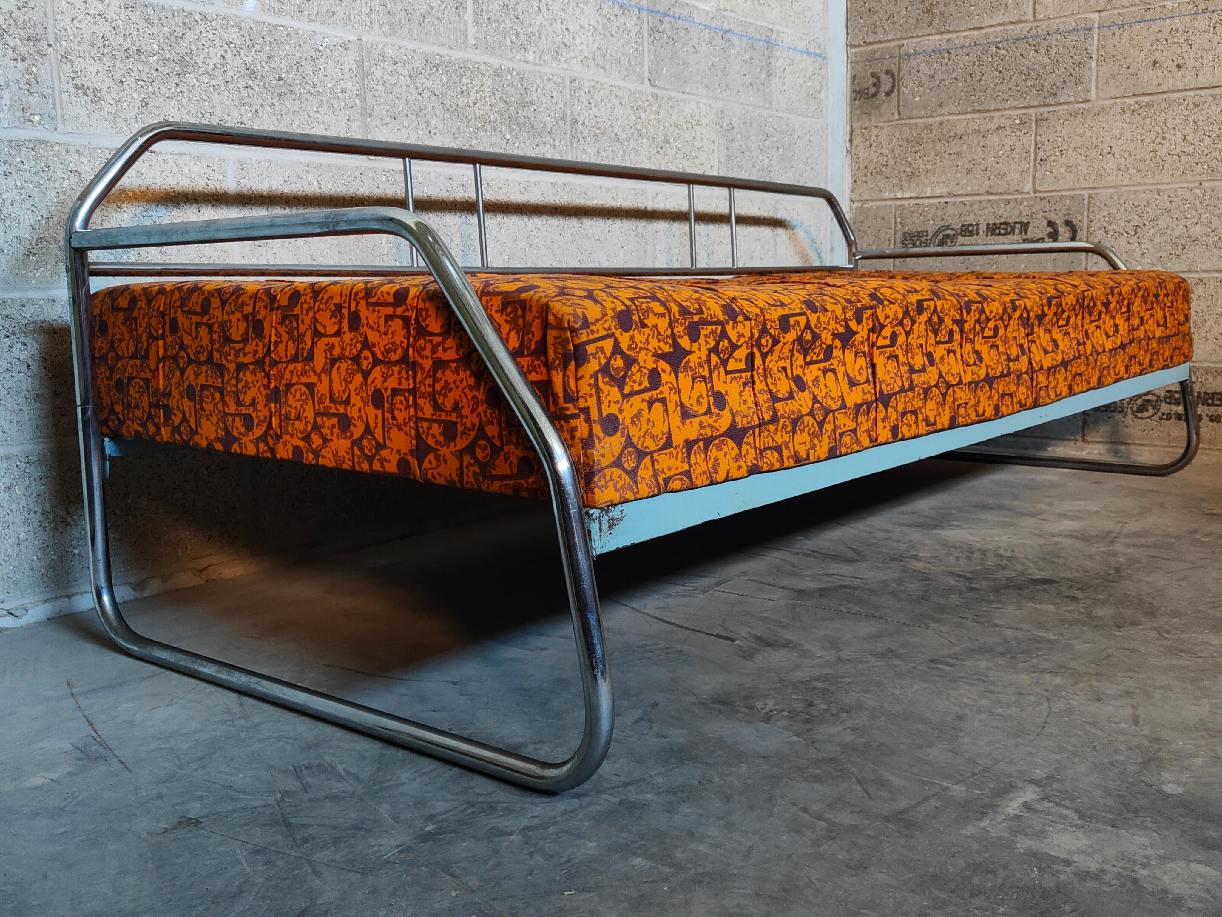 Bauhaus chrome bench 1930