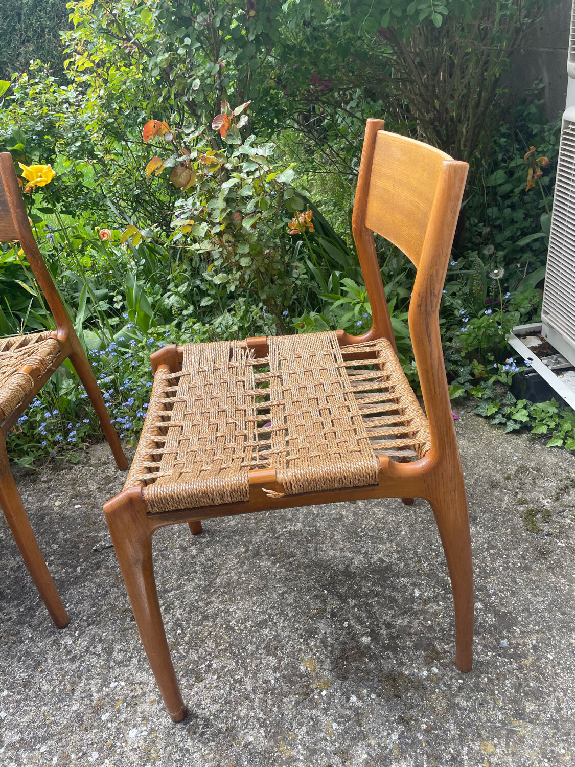 Set of 6 chairs signed GESSEF "Havana"