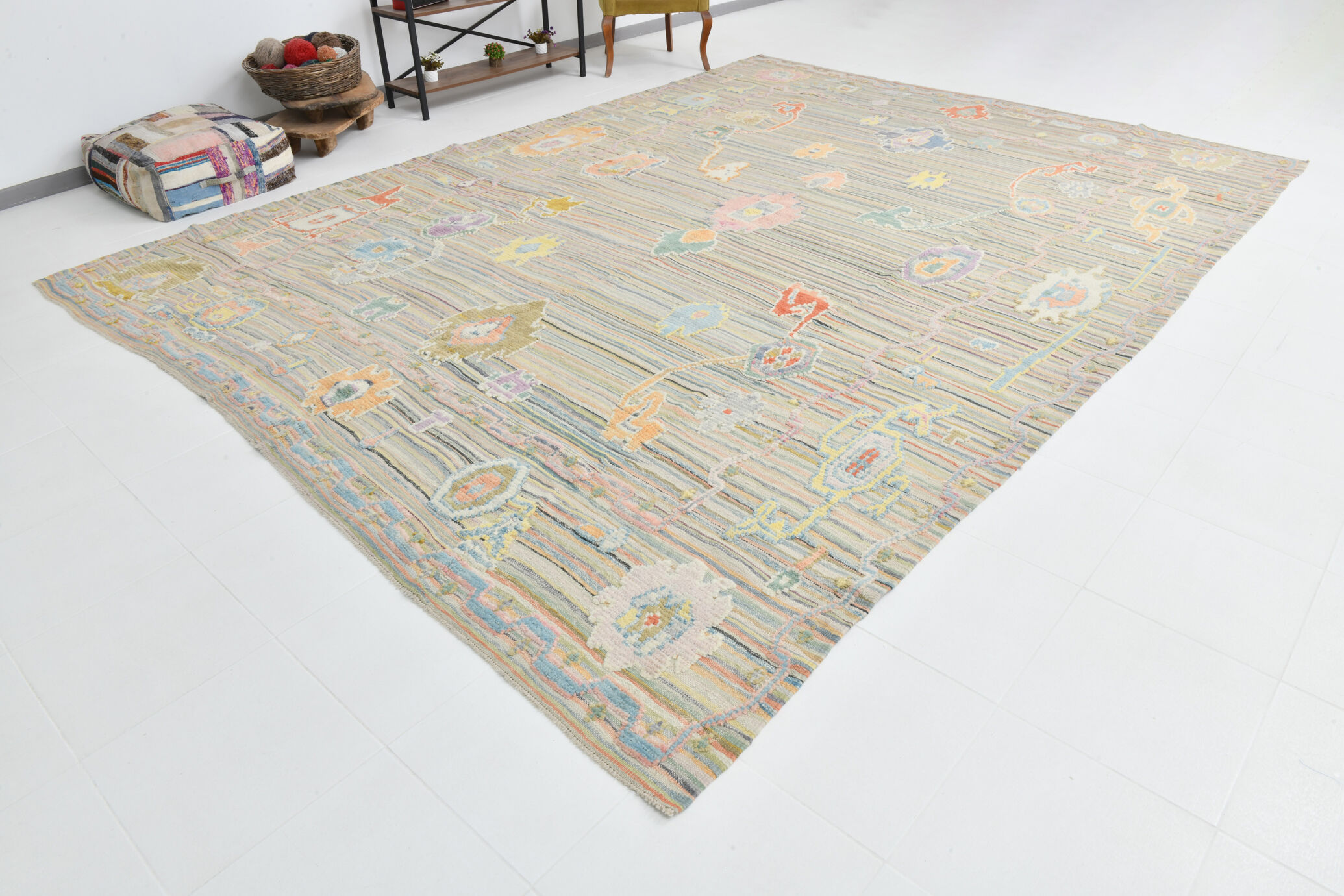 10x14 oversize  oushak rug, 319x429cm