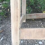 Wooden workshop stool