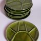 Seven vintage niderviller ceramic plates
