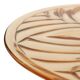 Amber Art Deco Cake Plate Pastry Dish Val Saint Lambert 33cm