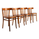 4 Thonet bistro chairs 1950s