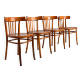 4 Thonet bistro chairs 1950s