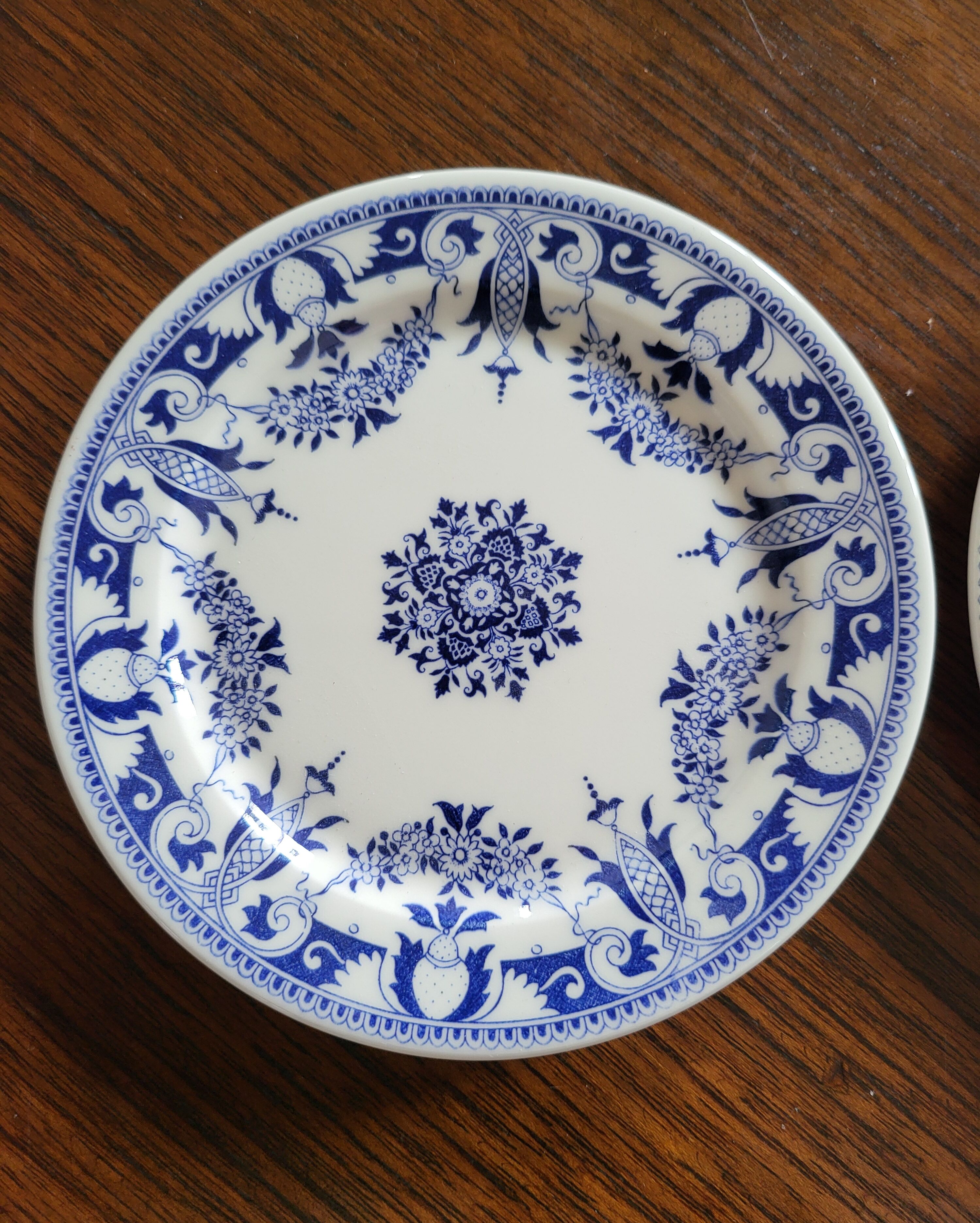 2 porcelain coasters from gien