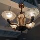 Vintage Art Deco chandelier 1950s