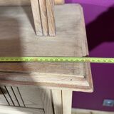 Buffet cupboard in oak brut art deco 1940-50