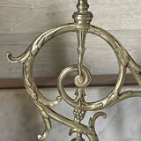 Pair of 19th century bronze candlesticks